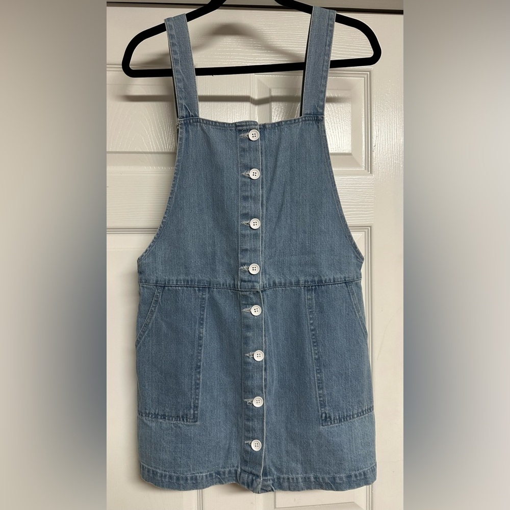 Miss Selfridge Light Blue Denim Button-Up